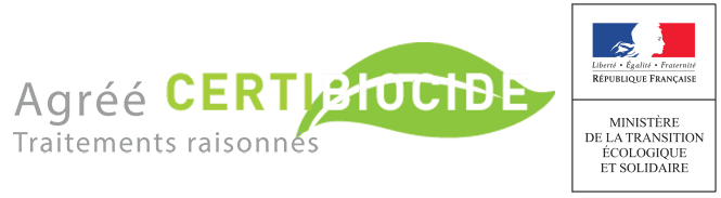 Certification certibiocide pour l'usage de produits biocides notamment en matière de désinsectisation.