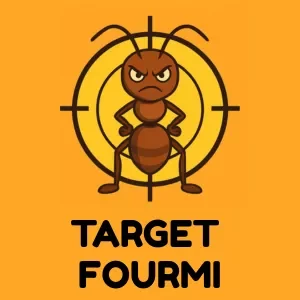 logo target fourmi : traitement des fourmis hauts de France.